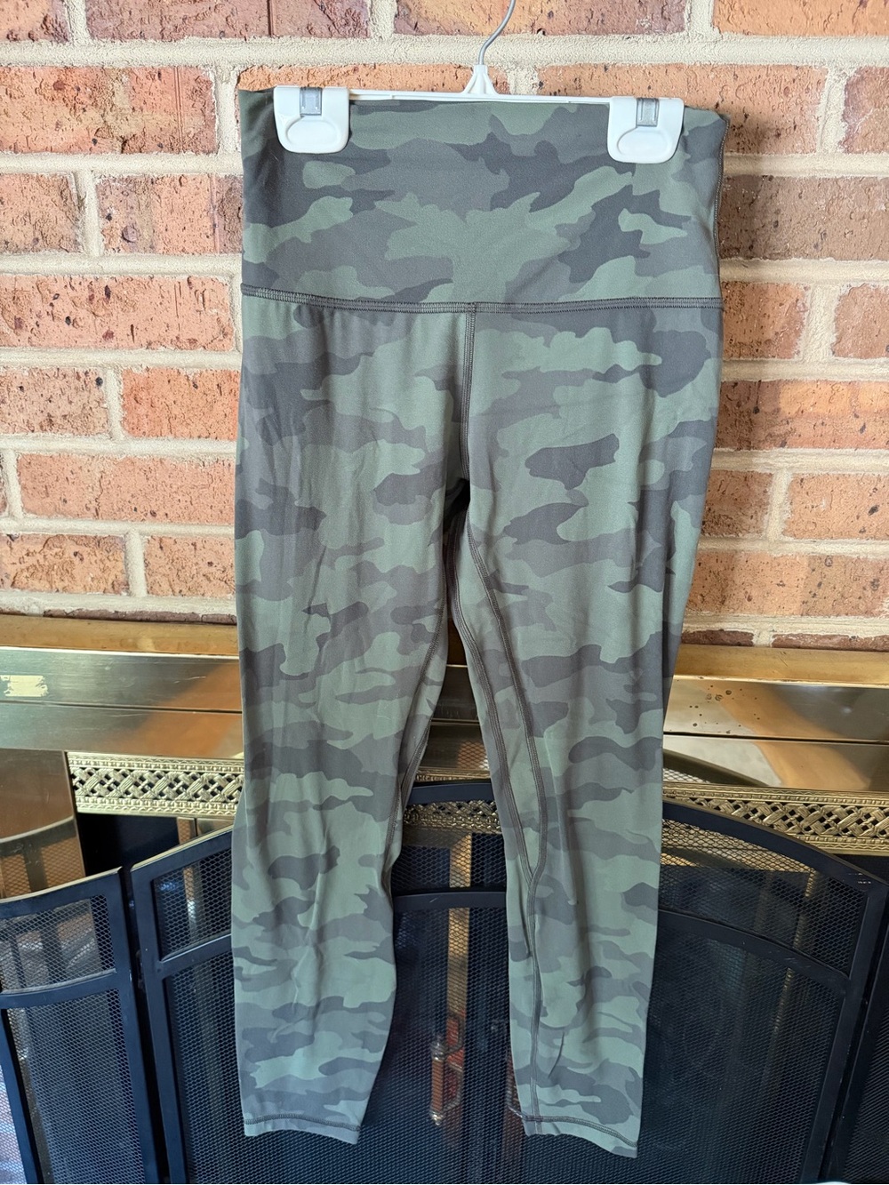 lululemon athletica Green Camo High-Rise Leggings